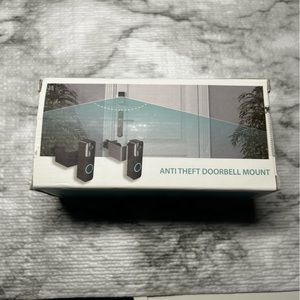 Anti theft doorbell mount